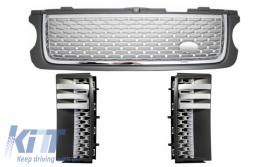 image-76-Gitter & Seitenschlitze für Vogue L322 2010-2012 Autobiography Look Grau Silber