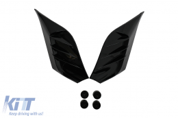 GL-5i GL-5X Taillights Aerodynamic Fin AF-Sport Flaps Trim suitable for Range Rover Sport L494 (2013-2022) Black-image-6097247