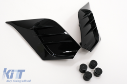 GL-5i GL-5X Taillights Aerodynamic Fin AF-Sport Flaps Trim suitable for Range Rover Sport L494 (2013-2022) Black-image-6097248
