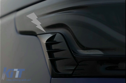 GL-5i GL-5X Задни светлини Аеродинамични перки AF-Sport Flaps Облицовка подходяща за Range Rover Спорт L494 (2013-2022) Черен-image-6097151