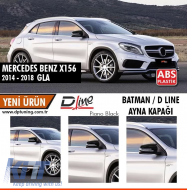 image-1-GLA X156 Batman Spiegelabdeckung Klavierlack / 2014-2019