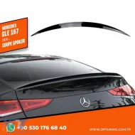 image-42-GLE167 C167 Coupe Rear Spoiler Piano Black ABS / 2020 After