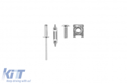 GLE63 Typ Diffusor mit verchromten Endrohren für den hinteren A Design Stoßfänger geeignet für Mercedes GLE W166 2015-2019 -oo--oo-, mit verchromtem Zierleisten-image-6148833
