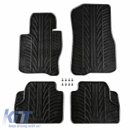 image-1-Gledring 0348 gumiszőnyeg BMW 4-es F32/F33 2013- / F36 Grand Coupe 2014- fekete 4 darabos