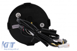 Glohh GL-2X Feux arrière LED pour Land Rover Defender L316 90-2016 90 110 130 Fumée-image-6106516