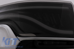 Glohh LED LightBar Taillights suitable for Range Rover Sport L494 (2013-up) GL-5X Smoke Platinum Satin Trim-image-6055874