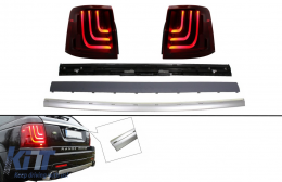 Glohh LED LightBar Taillights with Rear Trunk Tailgate Conversion suitable for Range Rover Sport L320 (2005-2011) GL-3 Dynamic Autobiography Design - COTLRRSL320FGTTA