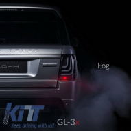 Glohh LED Mpára fotismov Fotistiká Píso Fóta katállhla gia Range Rover Athlhtikó L320 (2005-2013) GL-3x Dunamikó Kapnós-image-6040961