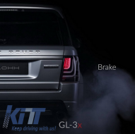 Glohh LED ЛайтБар Задни светлини подходящи за Range Rover Спорт L320 (2005-2013) GL-3x Динамичен дим-image-6040965