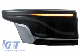 Glohh LED ЛайтБар Задни светлини , подходящи за Range Rover Спорт L494 (2013-up) GL-5X дим Platinum Satin Trim-image-6055875