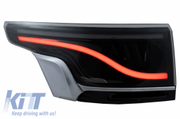 Glohh LED ЛайтБар Задни светлини , подходящи за Range Rover Спорт L494 (2013-up) GL-5X дим Platinum Satin Trim-image-6055877