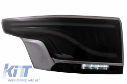 Glohh LED ЛайтБар Задни светлини , подходящи за Range Rover Спорт L494 (2013-up) GL-5X дим Platinum Satin Trim-image-6055880