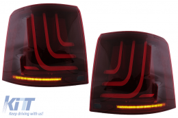 Glohh LED ЛайтБар Задни светлини подходящи за Range Rover Спорт L320 (2005-2013) GL-3 Статично-image-6097275