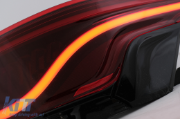 Glohh LED ЛайтБар Задни светлини , подходящи за Range Rover Спорт L494 (2013-2022) GL-5 Статично-image-6097288