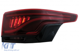 Glohh LED ЛайтБар Задни светлини , подходящи за Range Rover Спорт L494 (2013-2022) GL-5 Статично-image-6097293