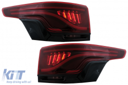 Glohh LED ЛайтБар Задни светлини , подходящи за Range Rover Спорт L494 (2013-2022) GL-5 Статично-image-6097294