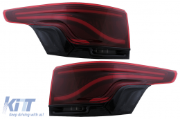 Glohh LED ЛайтБар Задни светлини , подходящи за Range Rover Спорт L494 (2013-2022) GL-5 Статично-image-6097299