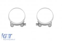 Gloss black exhaust tips suitable for Audi A4 B9.5 after 2021-image-6139145