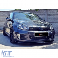 image-10-Golf 6 GTI Max V2 Frontlippe Klavier Schwarz Vakuum Kunststoff / 2008-2012