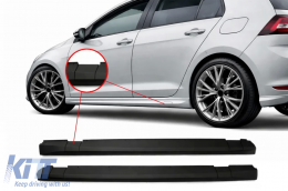 Golf 7 Aero Side Skirts Raw Surface ABS / 2012-2020
