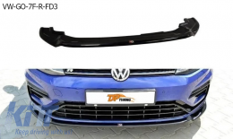 image-46-Golf 7 FL R Max V3 Frontlippe Klavier Schwarz Vakuum Kunststoff / 2017-2019