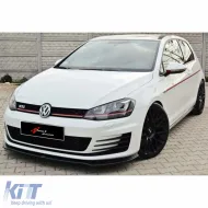 image-27-Golf 7 GTI Max V2 Spoiler Avant Noir Piano Plastique Vacuum / 2012-2017