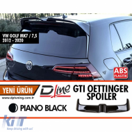 Golf 7 GTI Oettinger Rear Spoiler Piano Black ABS / 2012-2020 - DTSV6025957