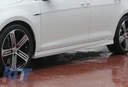 Golf 7 R Side Skirts Raw Surface Vacuum Plastic / 2012-2020 - DTSSV6026649
