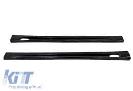 Golf 7 Rieger Side Skirts Raw Surface Vacuum Plastic / 2012-2019 - DTSSV6026448