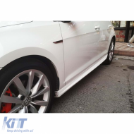 Golf 8 Aero Side Skirts Raw Surface Vacuum Plastic / 2019 - - DTSSV6026327