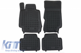 image-1-Gomma Tappetini Nero per ALFA ROMEO GIULIA 952 4x4 Q4 2016+ Bordo 3 cm inodore