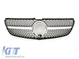 image-38-Griglia a diamante cromata/grigia adatta per Mercedes V-Class W447 dopo il 2020