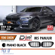 image-31-Griglia anteriore G30 M5 Nero Lucido ABS / 2017-2020