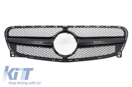 image-50-Griglia anteriore per MERCEDES Classe GLA X156 2014-2016 GLA45 Design nero