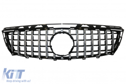 Griglia anteriore per Mercedes CLS W218 C218 X218 Sport Line 11-14 GT-R Panamericana Look-image-6069173