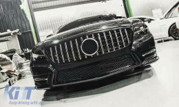 Griglia anteriore per Mercedes CLS W218 C218 X218 Sport Line 11-14 GT-R Panamericana Look-image-6069249
