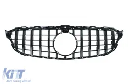 image-43-Griglia Calandra per Mercedes C W205 S205 C205 S205 14-20 GT-R Panamericana Look