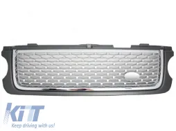 image-54-Griglia centrale adatta per Land ROVER Range ROVER Vogue III (L322) (2010-2012) Grey Silver Autobiography Supercharged Edition-