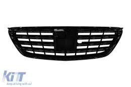 Griglia cromata/nera tipo A Design adatta per Mercedes Classe S W222 2013-2020 per il modello con Distronic e Visione Notturna-image-6145772