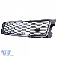 Griglia del radiatore nera e argento adatta per Range Rover Vogue L405 18-22-image-6210705