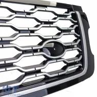 Griglia del radiatore nera e argento adatta per Range Rover Vogue L405 18-22-image-6210708