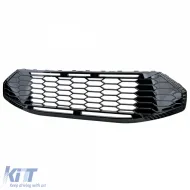 Griglia del radiatore senza emblema Nero Lucido adatta per Ford Tourneo Transit Custom dal 2023-image-6207906