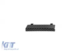 Griglia in lacca nera tipo Brabus con linee rosse adatta per Mercedes E-Class W213 berlina, S213 station wagon dopo il 2020 con apertura per telecamera-image-6138047