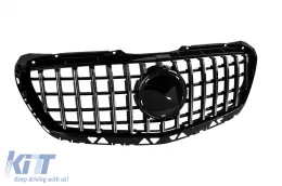 Griglia in stile GT cromata/nera adatta per Mercedes Sprinter W906 2014-2017-image-6146335
