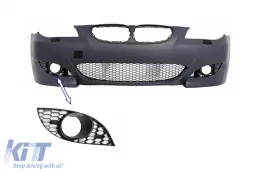 image-70-Griglia laterale Lato DESTRO Per BMW Serie 5 E60 E61 2003-2010 solo Paraurti M5 Design