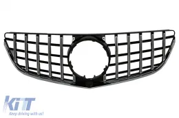 image-6-Griglia per Mercedes E C207 W207 A207 Facelift 13-17 Coupé Cabrio GTR Look Nero