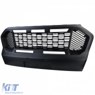 Griglia Performance a nido d'ape nera con LED adatta per Ford Ranger T8 19-23-image-6200411