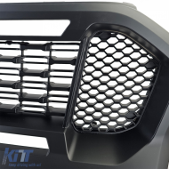 Griglia Performance a nido d'ape nera con LED adatta per Ford Ranger T8 19-23-image-6200412