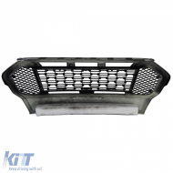 Griglia Performance a nido d'ape nera con LED adatta per Ford Ranger T8 19-23-image-6200413