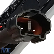 Griglia Performance a nido d'ape nera con LED adatta per Ford Ranger T8 19-23-image-6200416
